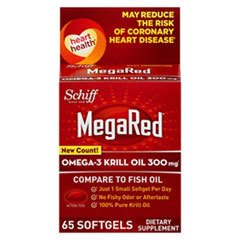 RECKITT BENCKISER Omega-3 Krill Oil Softgel  65 Count; UNIT OF MEASURE: EA