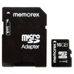 MEMOREX Microsd Travelcard  Class 6  16gb; UNIT OF MEASURE: EA