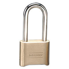 MASTER LOCK COMPANY Resettable Combination Padlock  Brass  2in  Brass Color  6/box; UNIT OF MEASURE: BX