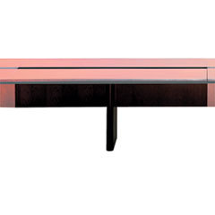 MAYLINE COMPANY Corsica Conference Series 6' Adder Modular Table Base  Mahogany; UNIT OF MEASURE: EA
