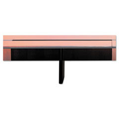 MAYLINE COMPANY Corsica Conference Series Modular Table Center Leg  Mahogany; UNIT OF MEASURE: EA