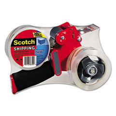 3M/COMMERCIAL TAPE DIV. Packaging Tape Dispenser With Two Rolls Of Tape  1.88in X 54.6yds  2/pack; UNIT OF MEASURE: PG