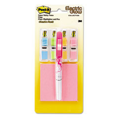3M/COMMERCIAL TAPE DIV. Combo Pack: Flags  Super Sticky Notes  Flags+highlighter/pen  Assorted Brights; UNIT OF MEASURE: PG
