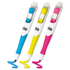 3M/COMMERCIAL TAPE DIV. Flag + Highlighter  Blue/yellow/pink  50 Flags/pen  3/pk; UNIT OF MEASURE: PG
