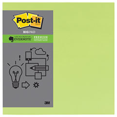 3M/COMMERCIAL TAPE DIV. Evernote Collection Notes  11 X 11  Limeade  1 30-Sheet Pad; UNIT OF MEASURE: EA