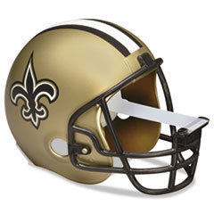 3M/COMMERCIAL TAPE DIV. Nfl Helmet Tape Dispenser  New Orleans Saints  Plus 1 Roll Tape 3/4in X 350in; UNIT OF MEASURE: EA