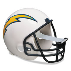 3M/COMMERCIAL TAPE DIV. Nfl Helmet Tape Dispenser  San Diego Chargers  Plus 1 Roll Tape 3/4in X 350in; UNIT OF MEASURE: EA