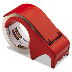 3M/COMMERCIAL TAPE DIV. Compact And Quick Loading Dispenser For Box Sealing Tape  3in Core  Plastic  Red; UNIT OF MEASURE: EA