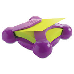 3M/COMMERCIAL TAPE DIV. Jax Pop-Up Note Dispenser  Purple  With Two 45-Sheet Marrakesh Pop-Up Note Pads; UNIT OF MEASURE: PG