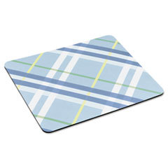 3M/COMMERCIAL TAPE DIV. Mouse Pad With Precise Mousing Surface  9in X 8in X 1/5in  Plaid Design; UNIT OF MEASURE: EA