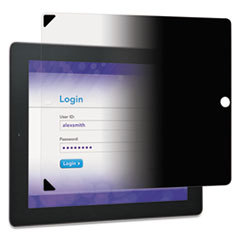 3M DATA PRODUCTS Easy-On Privacy Filter  Ipad 2/3rd Gen/4th Gen  Landscape  Black; UNIT OF MEASURE: EA