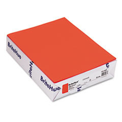MOHAWK FINE PAPERS Britehue Multipurpose Colored Paper  24lb  8 1/2 X 11  Orange  500 Sheets/ream; UNIT OF MEASURE: RM