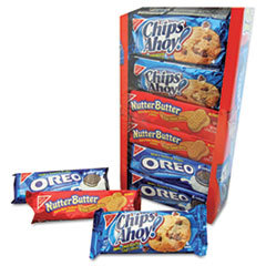 NABISCO FOOD GROUP Variety Pack Cookies  Assorted  1 3/4oz Packs  12 Packs/box; UNIT OF MEASURE: BX