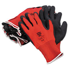 NORTH SAFETY PRODUCTS Northflex Red Foamed Pvc Gloves  Red/black  Size 10xl  12 Pairs; UNIT OF MEASURE: DZ