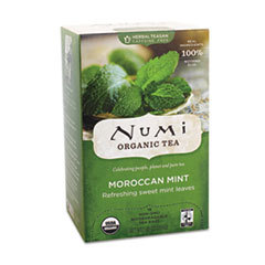 NUMI Organic Teas And Teasans  1.4oz  Moroccan Mint  18/box; UNIT OF MEASURE: BX