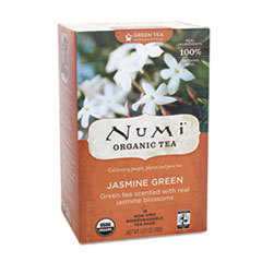 NUMI Organic Teas And Teasans  1.27oz  Jasmine Green  18/box; UNIT OF MEASURE: BX