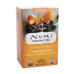 NUMI Organic Teas And Teasans  1.58oz  White Orange Spice  16/box; UNIT OF MEASURE: BX