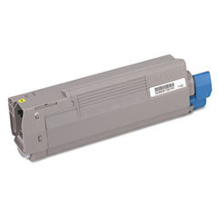 OKIDATA 43381901 Toner (type C8)  2000 Page-Yield  Yellow; UNIT OF MEASURE: EA