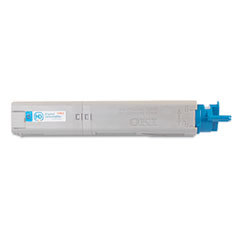 OKIDATA 43459303 High-Yield Toner  2000 Page-Yield  Cyan; UNIT OF MEASURE: EA