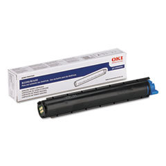 OKIDATA 43640301 Toner  2000 Page-Yield  Black; UNIT OF MEASURE: EA