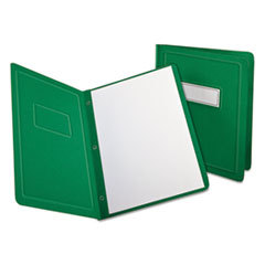 ESSELTE PENDAFLEX CORP. Report Cover  3 Fasteners  Panel And Border Cover  Letter  Green  25 Per Box; UNIT OF MEASURE: BX