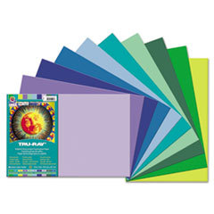 PACON CORPORATION Tru-Ray Construction Paper  76 Lbs.  12 X 18  Assorted  25 Sheets/pack; UNIT OF MEASURE: PG