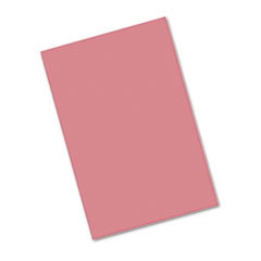 PACON CORPORATION Riverside Construction Paper  76 Lbs.  12 X 18  Raspberry  50 Sheets/pack; UNIT OF MEASURE: PG