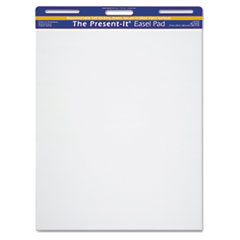 PACON CORPORATION Present-It Pad  The Easel Pad That Sticks!  27 X 34  White  2/carton; UNIT OF MEASURE: BX