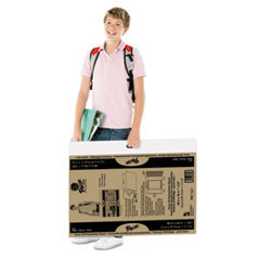 PACON CORPORATION Foldable Carry All Presentation Board  Opens To 48in X 36in  Brown  3/ct; UNIT OF MEASURE: BX