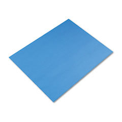 PACON CORPORATION Colored Four-Ply Poster Board  28 X 22  Light Blue  25/carton; UNIT OF MEASURE: BX