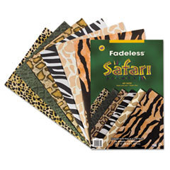 PACON CORPORATION Fadeless Safari Prints Paper  50 Lbs.  12 X 18  24 Sheets/pack; UNIT OF MEASURE: PG