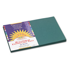 PACON CORPORATION Construction Paper  58 Lbs.  12 X 18  Dark Green  50 Sheets/pack; UNIT OF MEASURE: PG