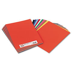 PACON CORPORATION Peacock Sulphite Construction Paper  76 Lbs.  9 X 12  Assorted  50 Sheets/pack; UNIT OF MEASURE: PG