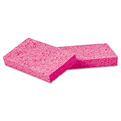 PREMIERE PADS Small Pink Cellulose Sponge  3 3/5 X 6 1/2in  9/10in Thick  Pink  48/carton; UNIT OF MEASURE: BX