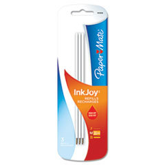 SANFORD Inkjoy Ballpoint Pen Refill  Medium  Red  3/pk; UNIT OF MEASURE: PG