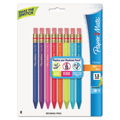 SANFORD Mates Mechanical Pencils  1.3 Mm  Assorted  8/pk; UNIT OF MEASURE: PG