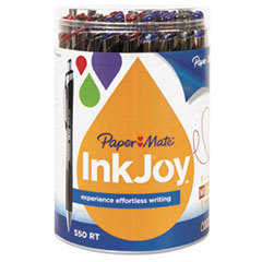 SANFORD Inkjoy 550 Rt Ballpoint Retractable Pen  1.0 Mm  12 Black/12 Blue/6 Red/6 Purple; UNIT OF MEASURE: SE