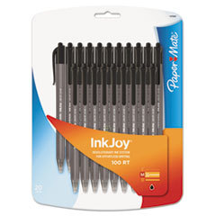 SANFORD Inkjoy 100rt Retractable Ballpoint Pen  1.0mm  Black Ink  20/pk; UNIT OF MEASURE: PG