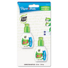 SANFORD 2-In-1 Correction Combo  22 Ml Bottle  White  2/pack; UNIT OF MEASURE: PG