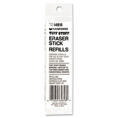 SANFORD Tuff Stuff Eraser Refill  Small  White; UNIT OF MEASURE: PG
