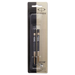 SANFORD Refill For Gel Ink Roller Ball Pens  Medium  Black Ink  2/pack; UNIT OF MEASURE: PG