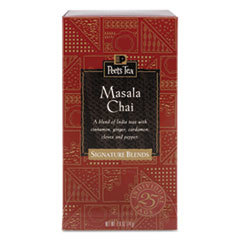 PEETS Tea Bags  Masala Chai  2.5 Oz  25/box; UNIT OF MEASURE: BX