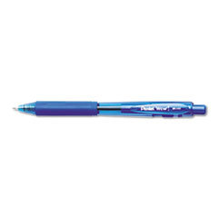 PENTEL OF AMERICA Wow! Retractable Ballpoint Pen  1mm  Blue Barrel  Blue Ink  Dozen; UNIT OF MEASURE: DZ