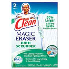 PROCTER &amp; GAMBLE Magic Eraser Bathroom Scrubber  2/box; UNIT OF MEASURE: BX