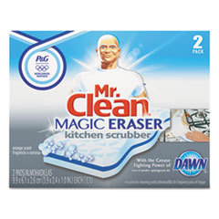 PROCTER &amp; GAMBLE Magic Eraser Kitchen Scrubber  2/box; UNIT OF MEASURE: BX
