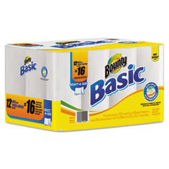 PROCTER &amp; GAMBLE Basic Select-A-Size Paper Towels  11 X 11  White  103 Sheets/roll  12 Rolls/pack; UNIT OF MEASURE: PG