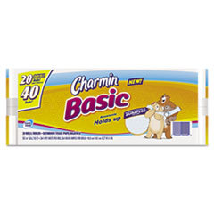 PROCTER &amp; GAMBLE Basic Big Roll  1-Ply  White  264 Sheets Per Roll  20 Rolls/pack; UNIT OF MEASURE: PG