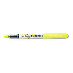 PILOT CORP. OF AMERICA Spotliter Supreme Highlighter  Chisel Tip  Fluorescent Yellow Ink  12/pk; UNIT OF MEASURE: DZ