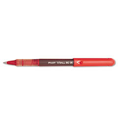 PILOT CORP. OF AMERICA Vball Begreen Roller Ball Stick Pen  Red Ink  .5mm  Dozen; UNIT OF MEASURE: DZ