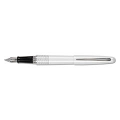 PILOT CORP. OF AMERICA Mr Animal Collection Fountain Pen  Black Ink  White Tiger Print Barrel; UNIT OF MEASURE: EA